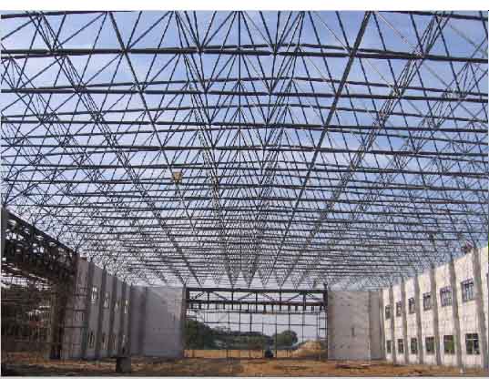 巩义湖南长沙5712飞机库网架工程