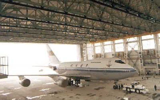 巩义机库网架工程