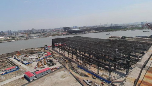 巩义船厂网架工程