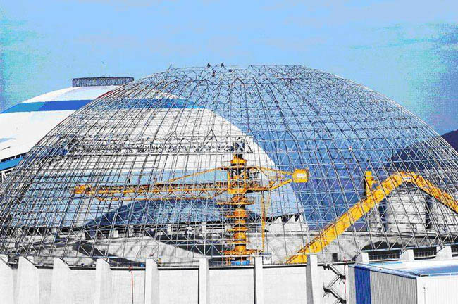 巩义电厂网架工程