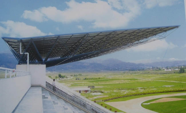 巩义体育看台网架